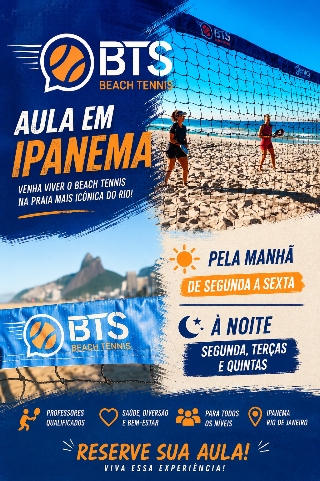 Aulas de Beach Tennis